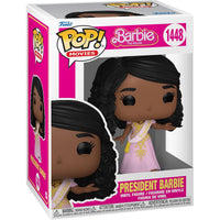 FUNKO POP! MOVIES: PRESIDENT BARBIE Vinyl Toy Figure #1448 - Bubblegum Divas 