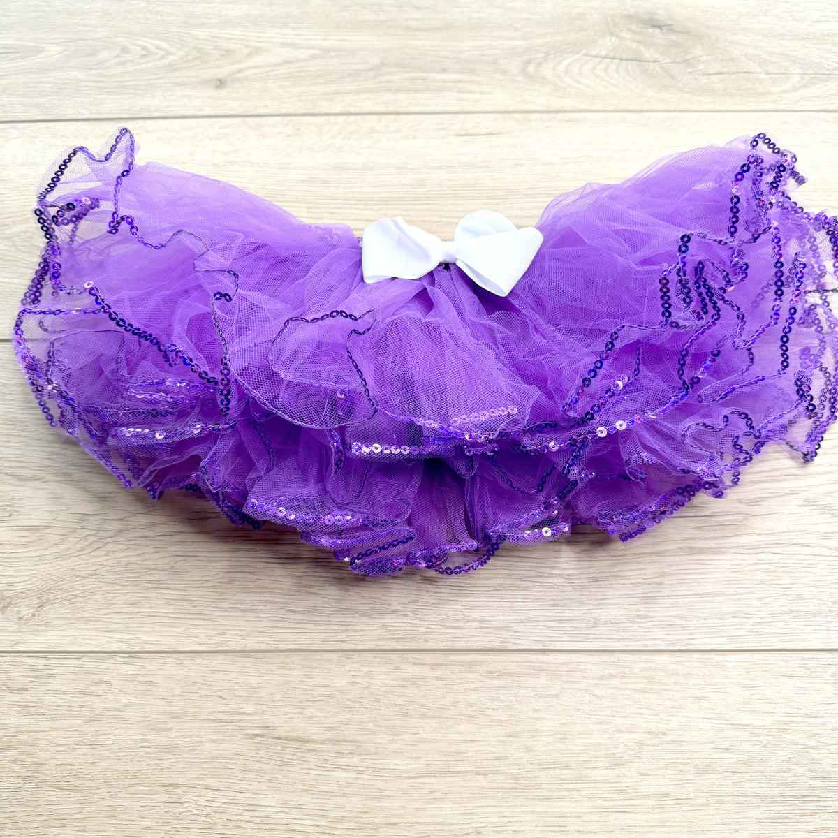 Girls Purple Sequin Tutu Skirt Dress Costume Kids Birthday Dance Skirt 3,4,5