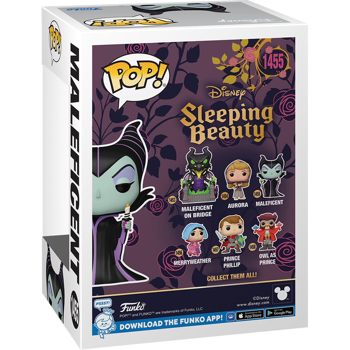 Disney - FUNKO POP!  眠れる森の美女　マレフィセント　Funko25周年box 🎉 Shop Disney Sleeping Beauty Maleficent Funko Pop! Toy