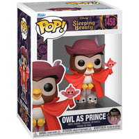 Disney Sleeping Beauty Owl as Prince Funko Pop! Toy Figure #1458