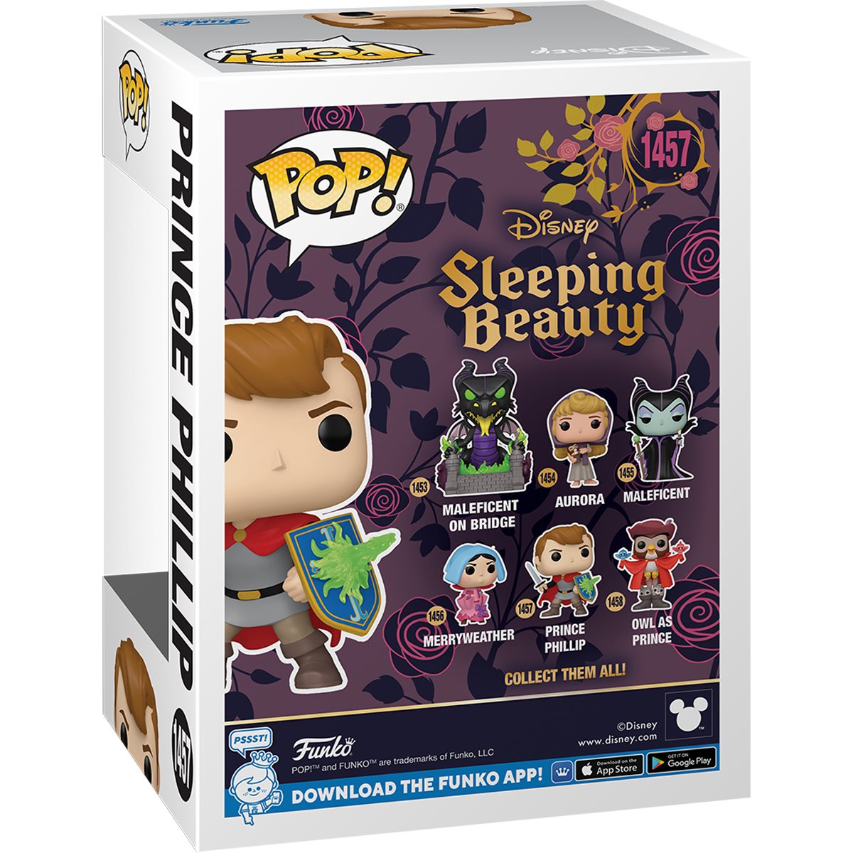 Disney Sleeping Beauty Prince Phillip Funko Pop! Toy Figure #1457