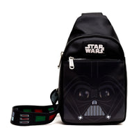 Star Wars Darth Vader Sling Bag Zip Purse Crossbody Bag - Bubblegum Divas 