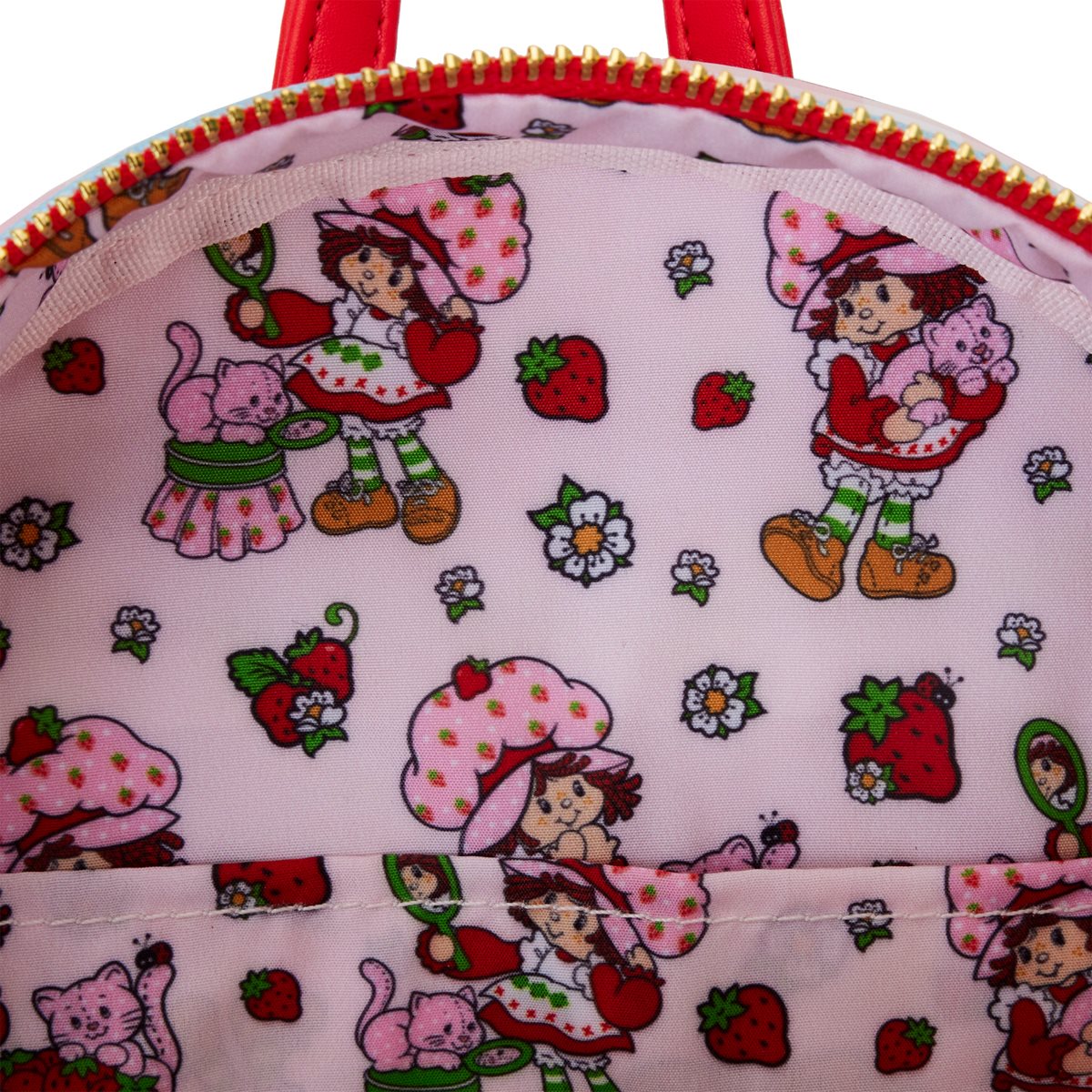? Shop Strawberry Shortcake Denim Pocket Mini-Backpack 