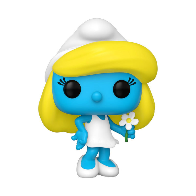 FUNKO POP! The Smurfs Smurfette with Flower Vinyl Figure #1516