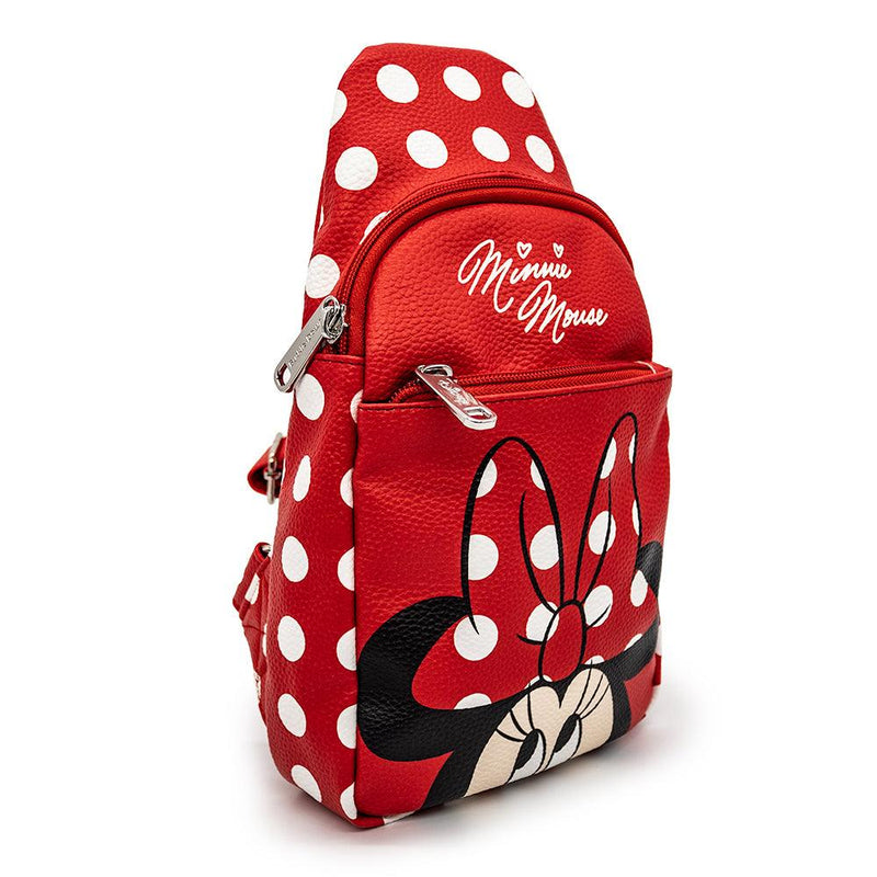 Disney Minnie Mouse Sling Bag | Stylish Vegan Leather Crossbody for Everyday Magic