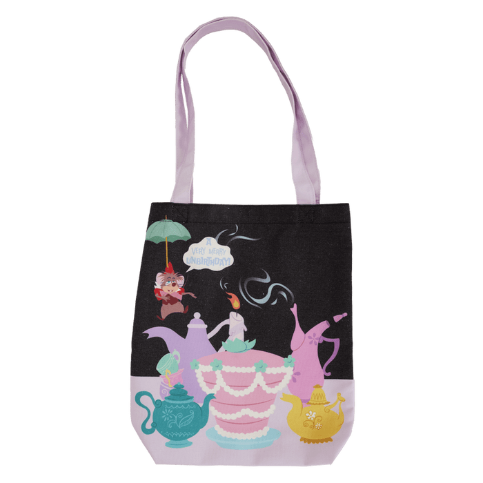 Alice in Wonderland Unbirthday Canvas Tote Bag Loungefly - Bubblegum Divas 