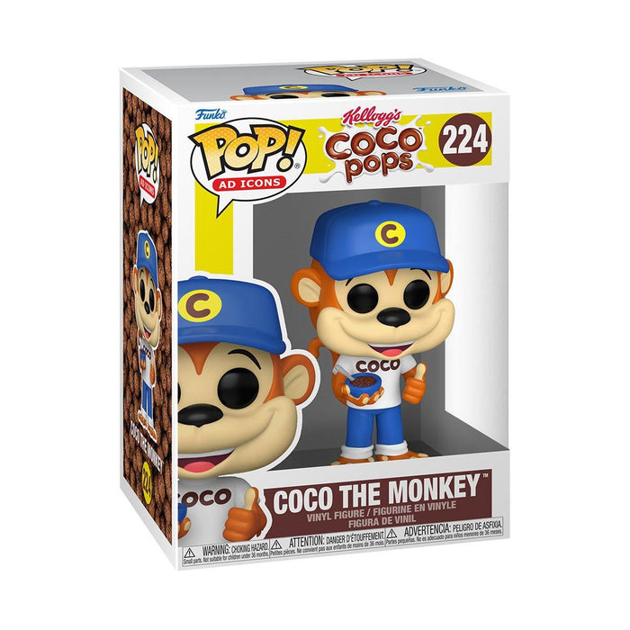 FUNKO POP! Kellogg's Coco the Monkey Vinyl Toy Figure #224 - Bubblegum Divas 