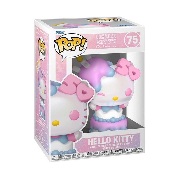 FUNKO POP! Sanrio Hello Kitty 50th in Cake Vinyl Toy Figure #75 - Bubblegum Divas 
