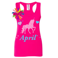 Neon Unicorn Shirt - Pink Unicorn - Bubblegum Divas 