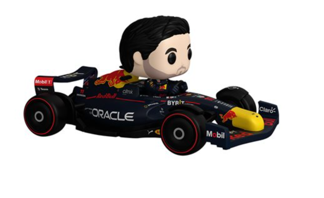 Formula 1 Sergio Perez Super Deluxe Funko Pop! Red Bull Racing Vehicle #306