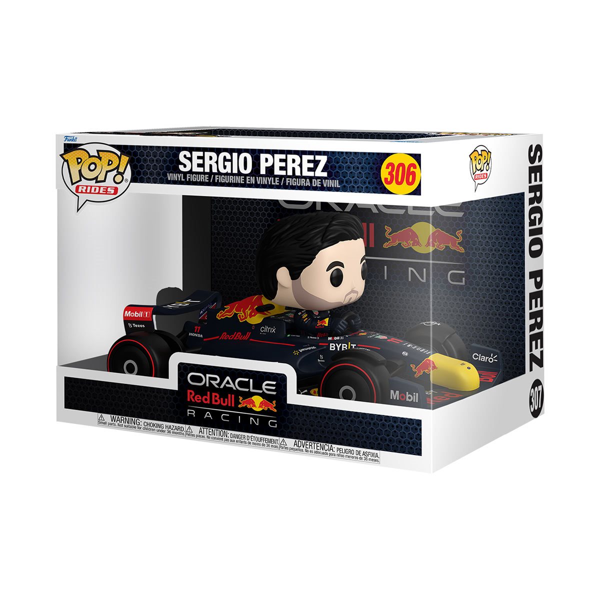 Formula 1 Sergio Perez Super Deluxe Funko Pop! Red Bull Racing Vehicle #306