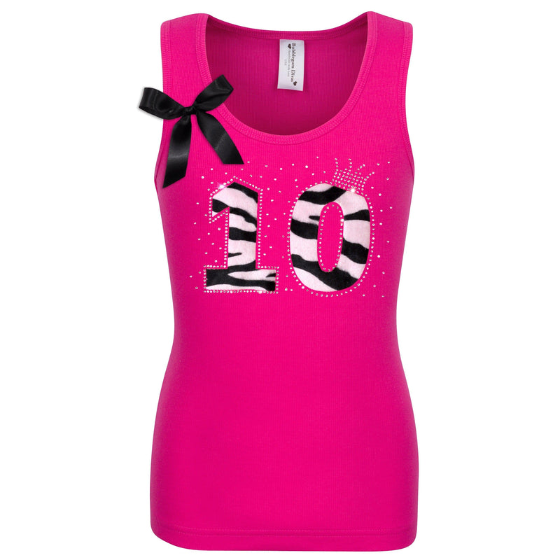 Diva Zebra 10 Shirt - Bubblegum Divas 