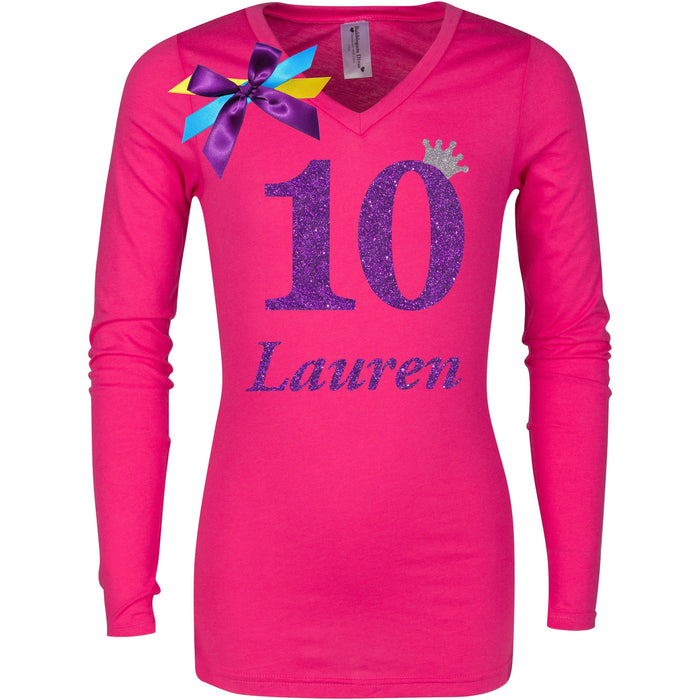 Purple Rain 10 Shirt - Bubblegum Divas 