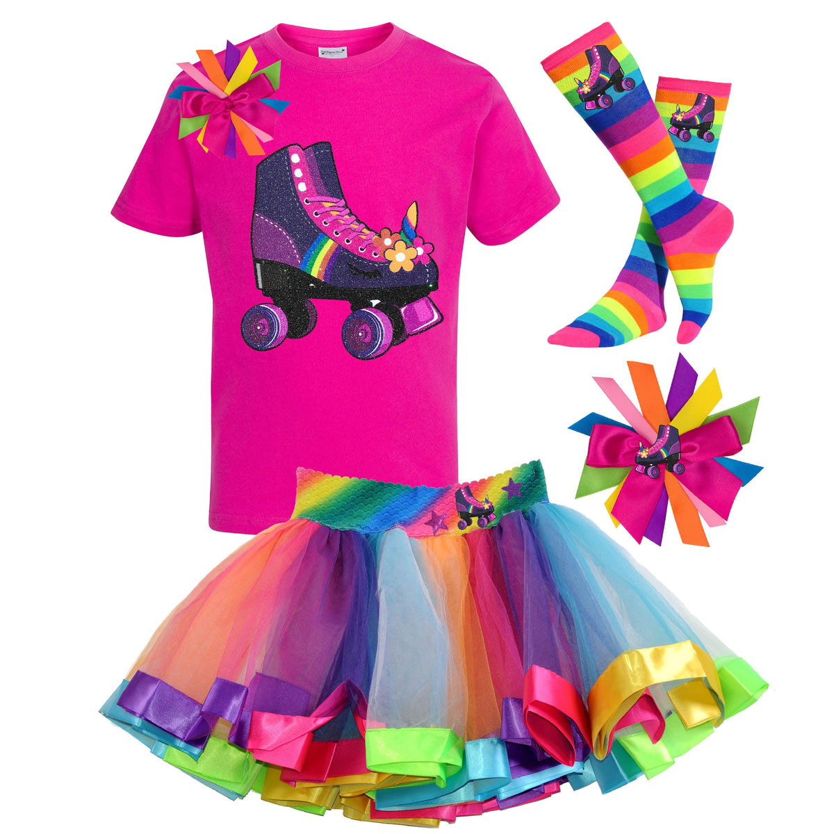 Twilight Dream Unicorn Roller Skate Outfit - Bubblegum Divas 