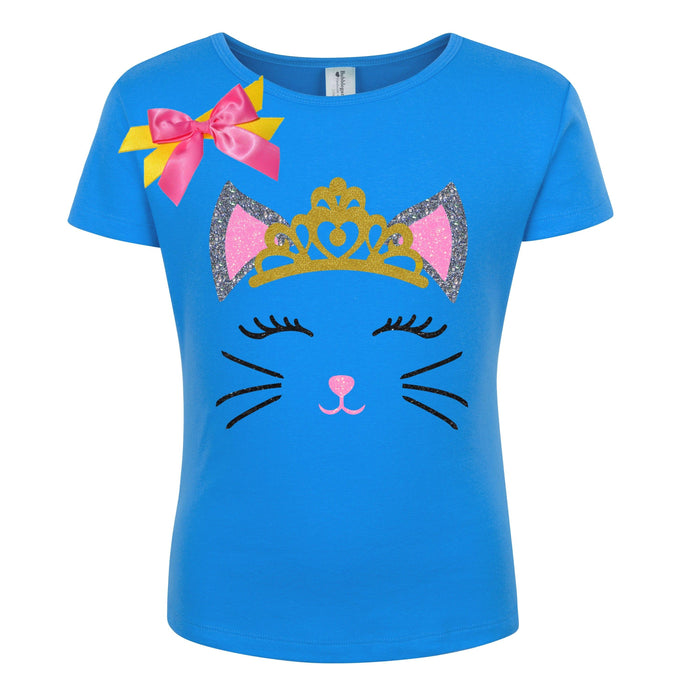Cute and Customized Kitty Cat Shirt - Ding - Bubblegum Divas 
