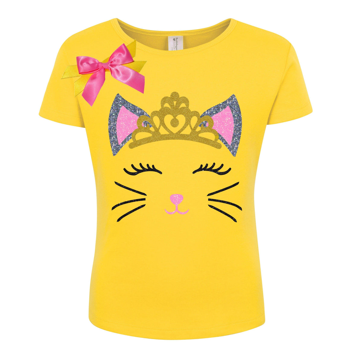 Personalized Glittery Cat Shirt - Dong