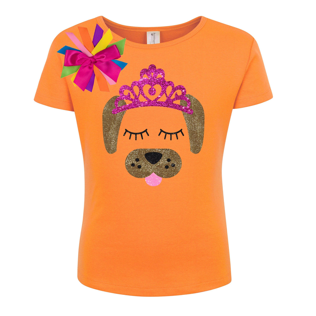 Puppy Dog Shirt - Pink Tiara - Shirt - Bubblegum Divas Store