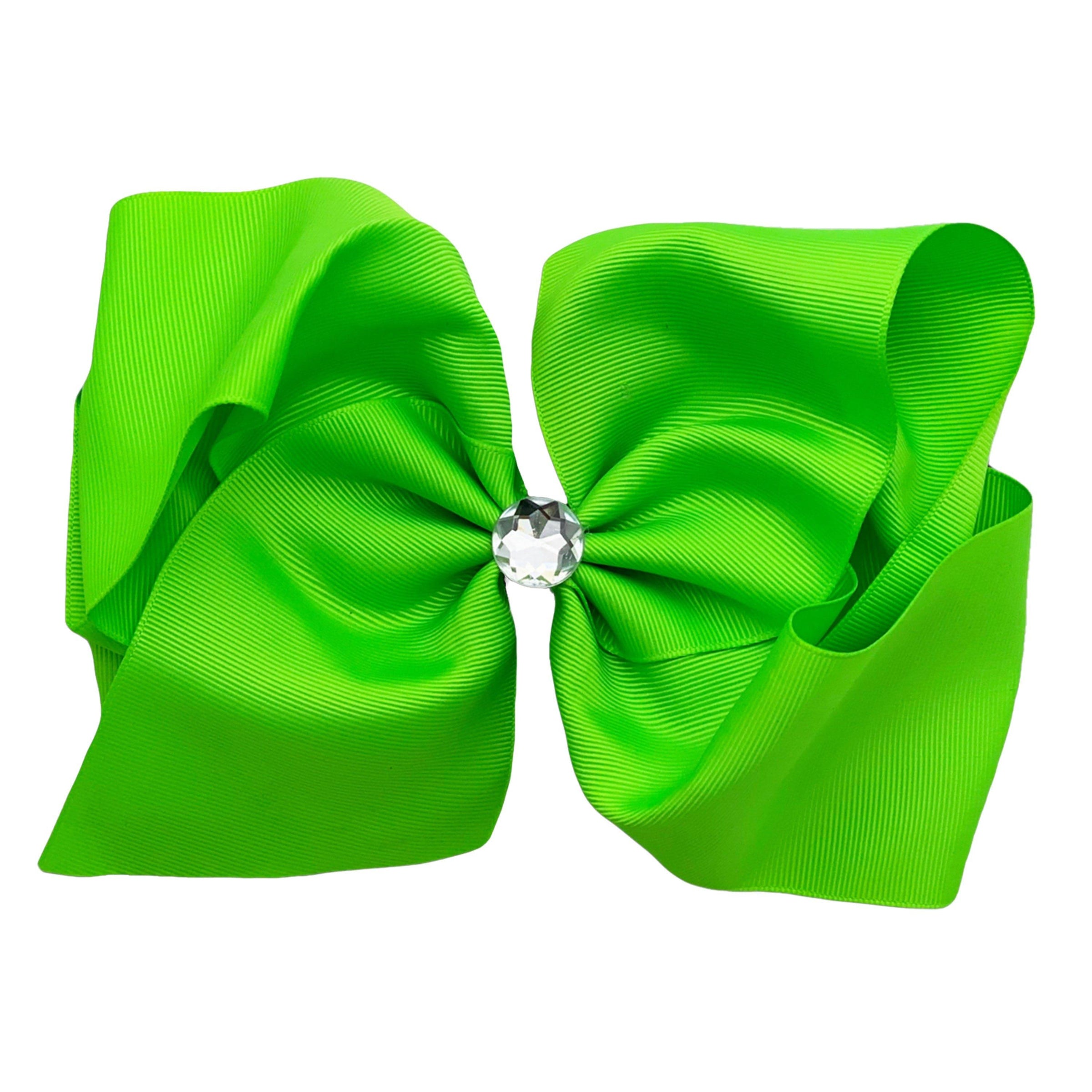 Wholesale Boutique Light Green Hair Bow