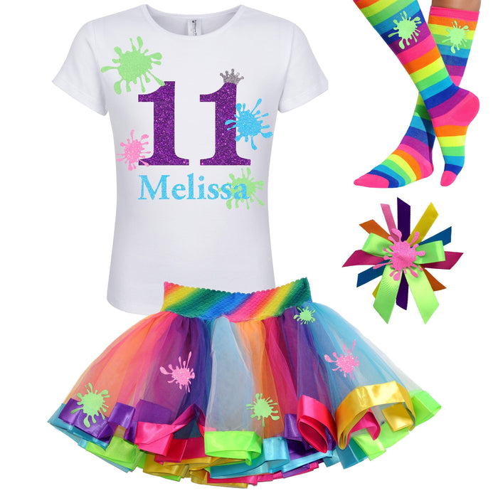 Slime Party Shirt - 11th Birthday Outfit - Outfit - Bubblegum Divas Store