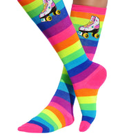 Unicorn Candy Skate Socks - Bubblegum Divas 