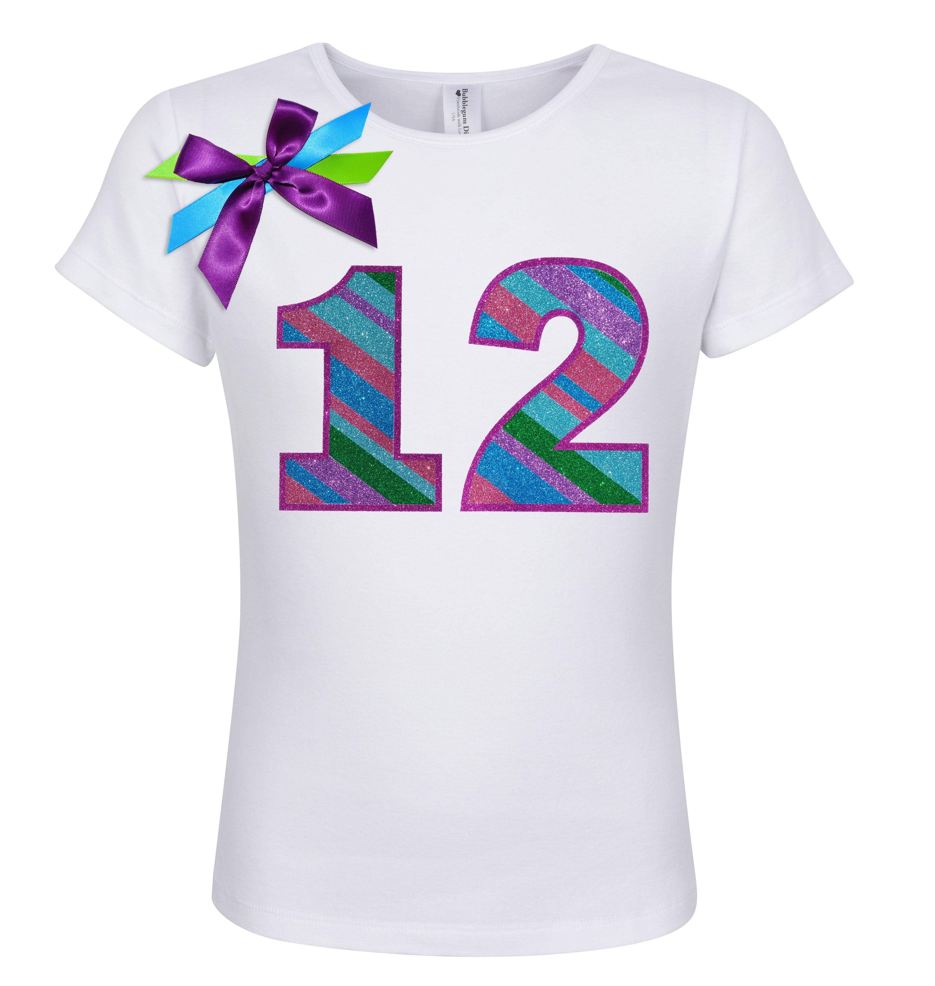 12 year old birthday shirt top