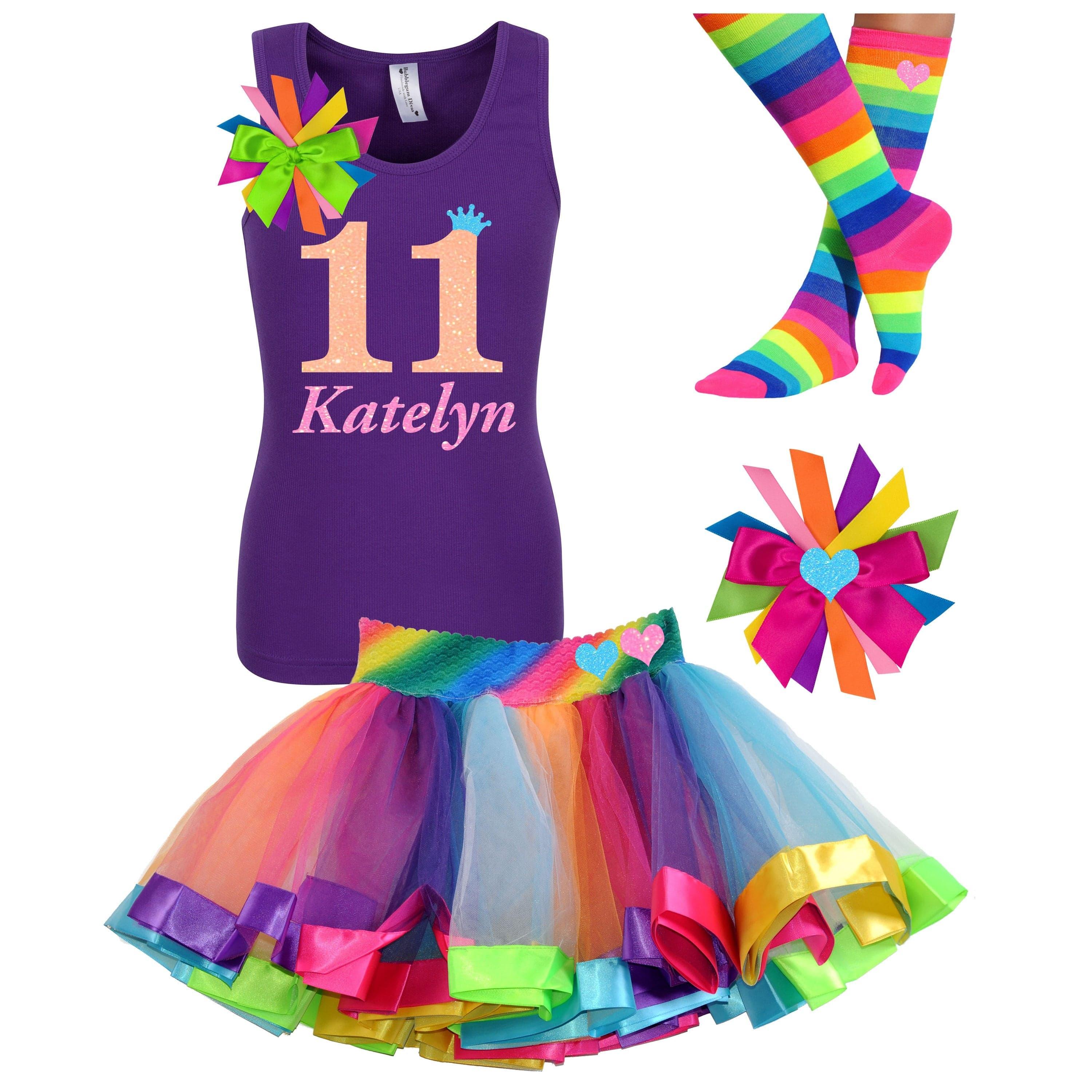 Neon birthday best sale outfit for girl