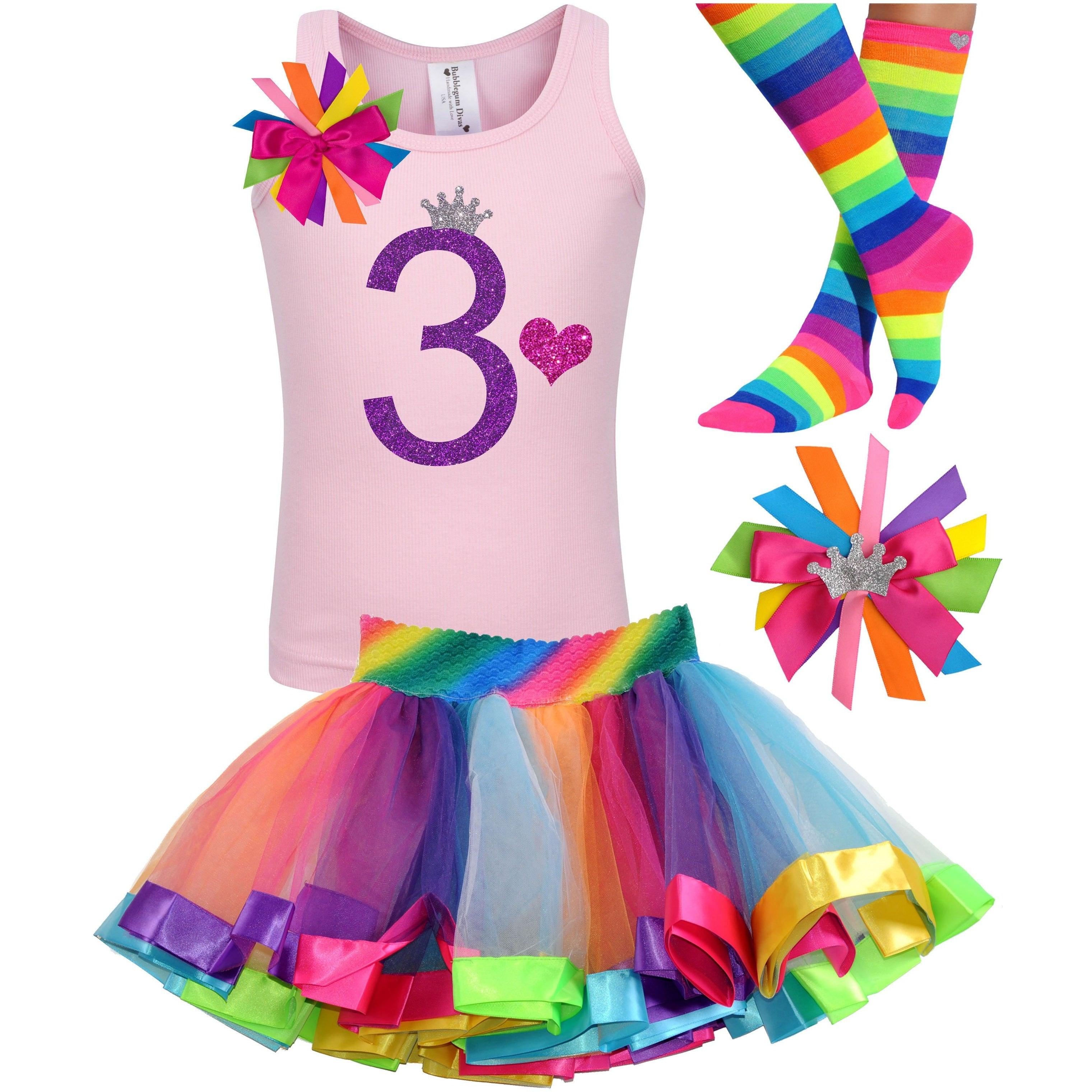 Shop Personalized 3rd Birthday Party Outfit for Girls at
