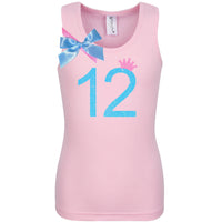 Sweet Candy Cotton 12th Birthday Shirt - Bubblegum Divas 