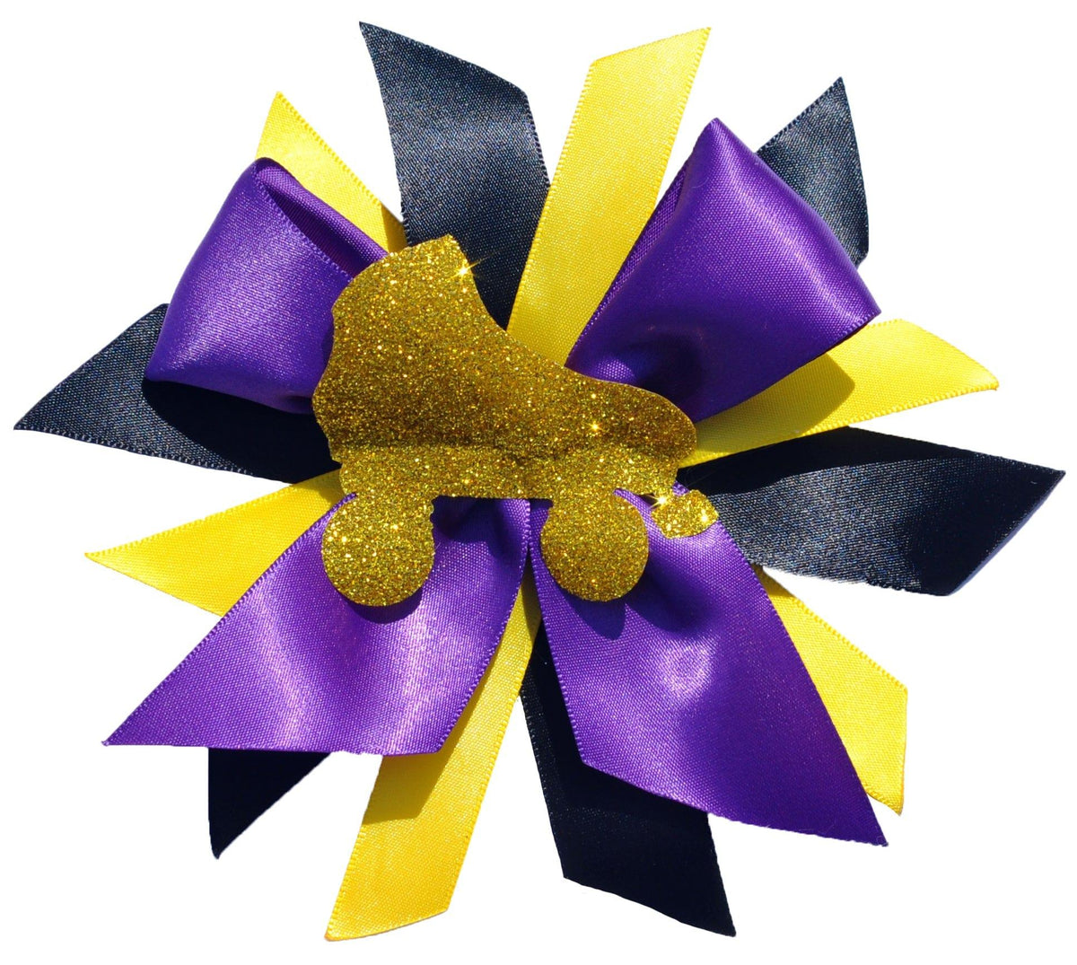Lady Dazzle Roller Skate Hair Bow