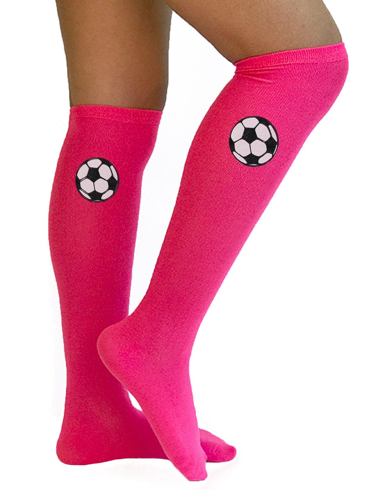 Soccer Socks Hair Bow Combo - Bubblegum Divas 