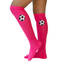 Soccer Ball Socks Pink - Ver-Socks - Bubblegum Divas Store