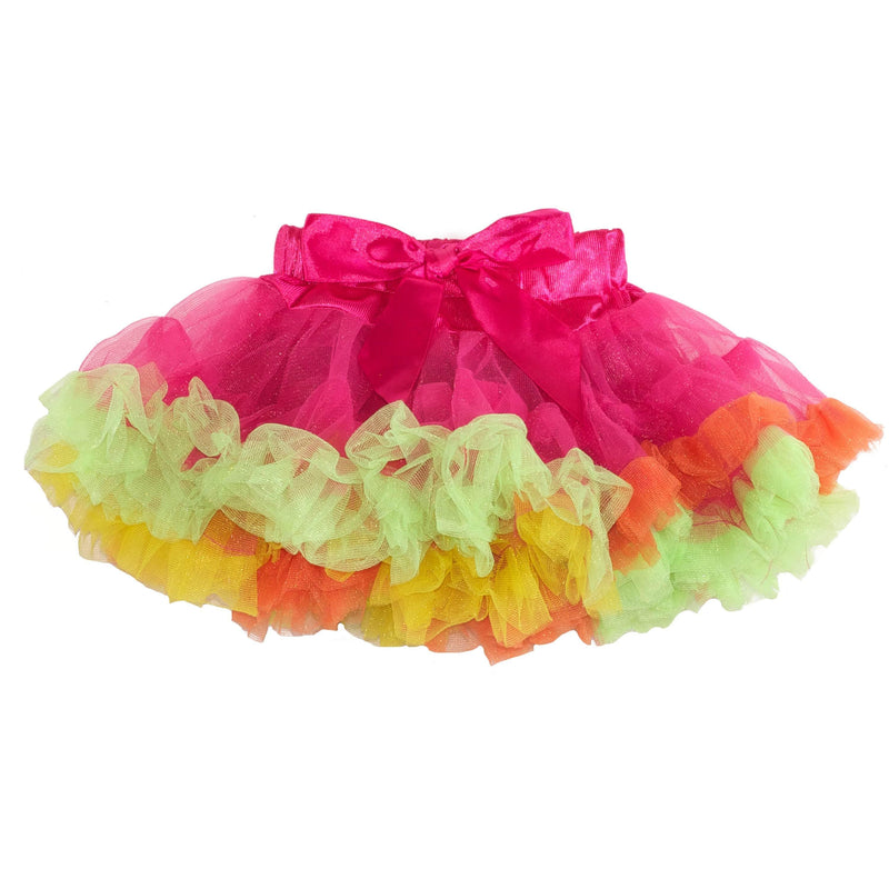 Fluff Tutu Skirt - Rainbow Sherbert - Tutu - Bubblegum Divas Store