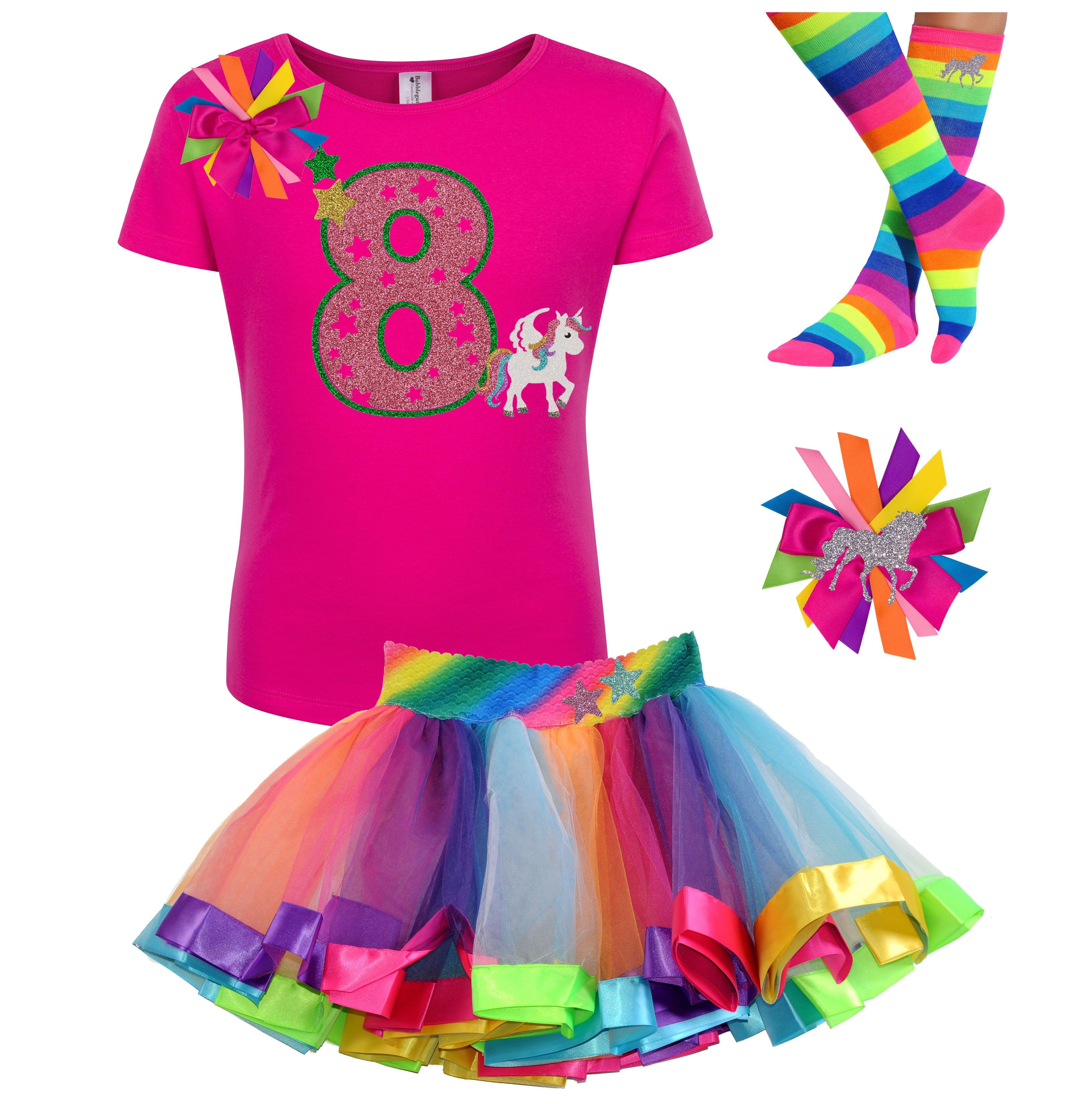 Rainbow sales birthday outfit
