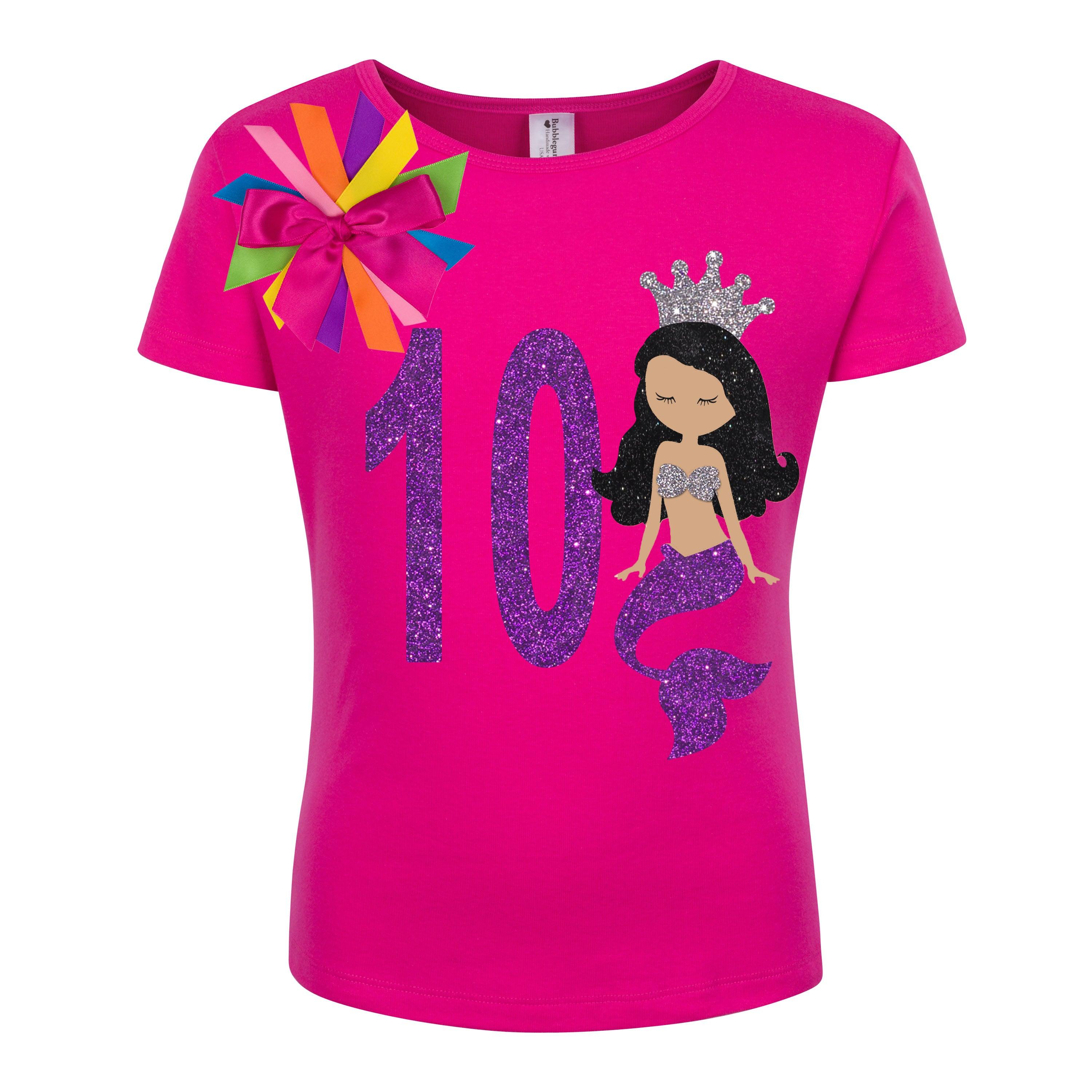 Barbie mermaid birthday discount shirt