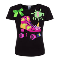Slime Roller Skating Birthday Outfit for Girls - Bubblegum Divas 