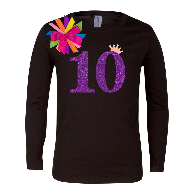 Purple Sparkle 10 Shirt