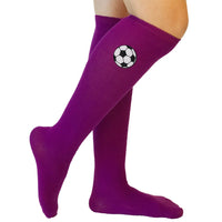 Soccer Ball Socks Purple - Ver-Socks - Bubblegum Divas Store